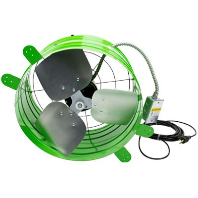 Image of a QuietCool AFG-SMT 3 smart gable exhaust fan.